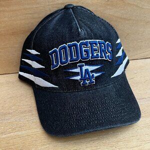 MITCHELL & NESS LOS ANGELES DODGERS FADED DENIM PRO PINCH SNAPBACK HAT NEW